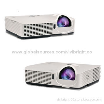 Vivibright Projector PRX580ST, 3,200lm HD Ready DLP Short Throw Projector, 0.65 Short-throw Lens